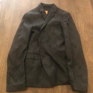 Boss Orange Plaid Patterned Blazer 40R US